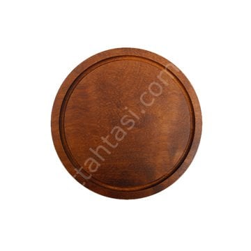 Yuvarlak İroko Tahta 25X2,5