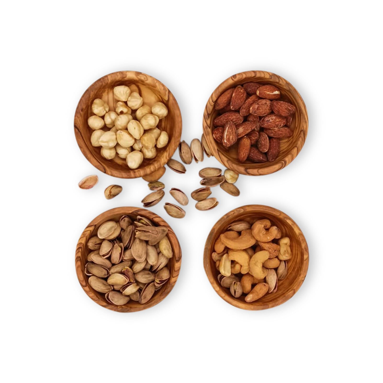 Zeytin Çerezlik 4'lü Set 5 cm