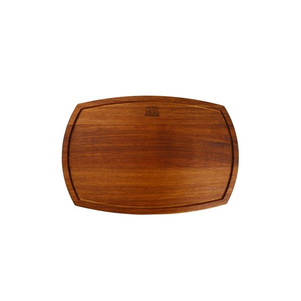 Dört Kenarı Oval Tahta