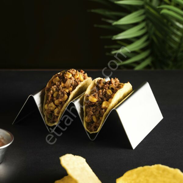 2'li Taco Sunum 16x12x5 cm