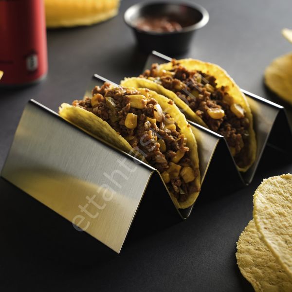 2'li Taco Sunum 16x12x5 cm