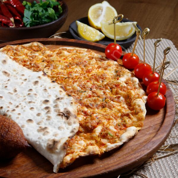 İçi Çukur Yuvarlak Tahta 30 cm