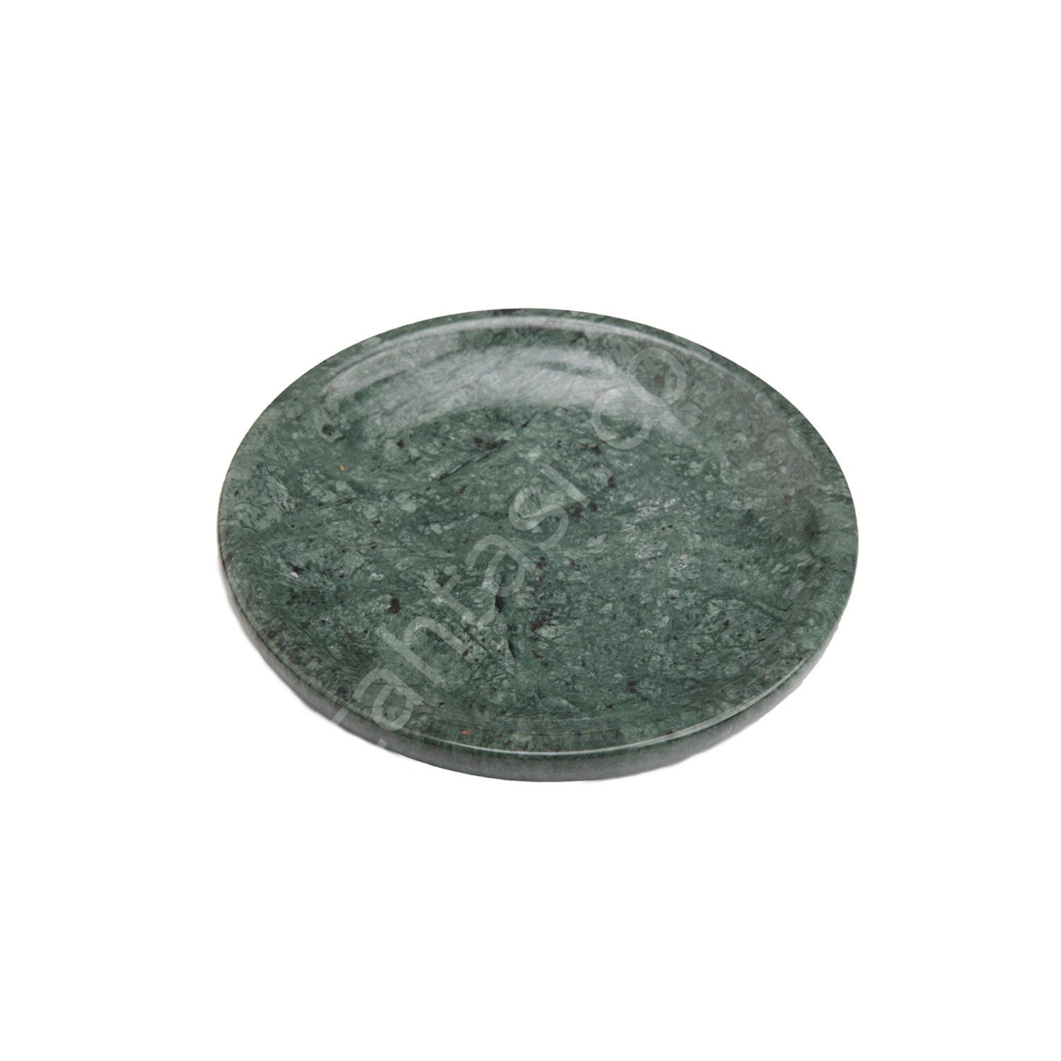 Yeşil Mermer Tabak 23 cm