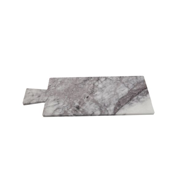 Saplı Leylak Mermer Sunum 35x15 cm