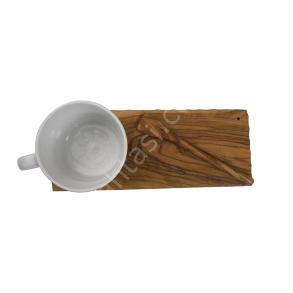 Zeytin Ağacı Kahve Sunum 10x25 cm