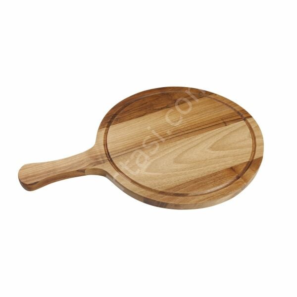 Saplı Ceviz Ağacı Pizza Tahtası 32x46 cm