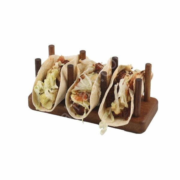 3'lü Taco Sunum 20x7,5 cm