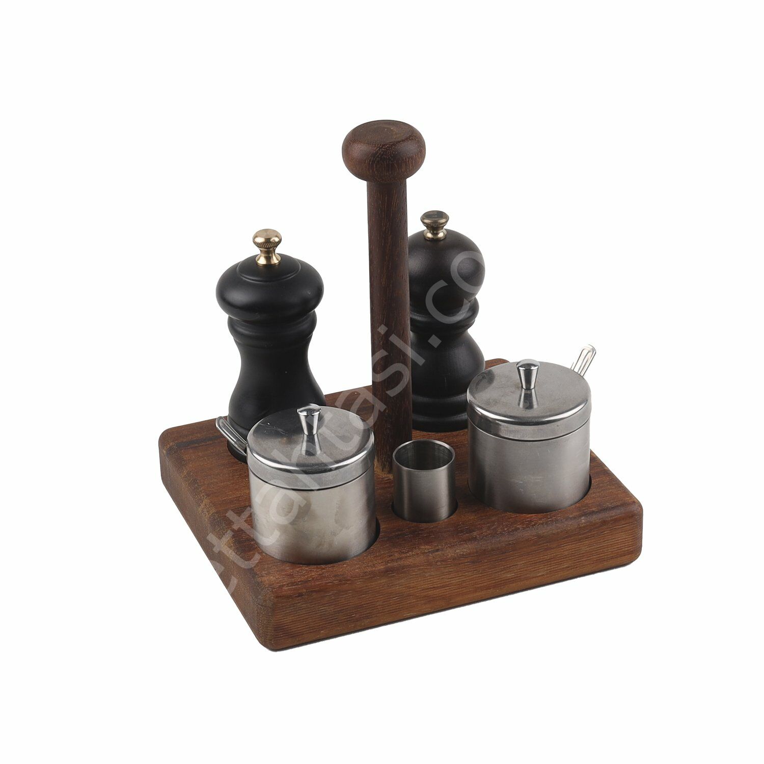 Saplı Baharatlık Set 18x21 cm