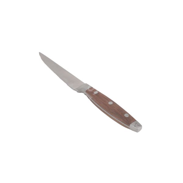 ABS Kahverengi Saplı Lüks Steak Bıçağı 21 cm