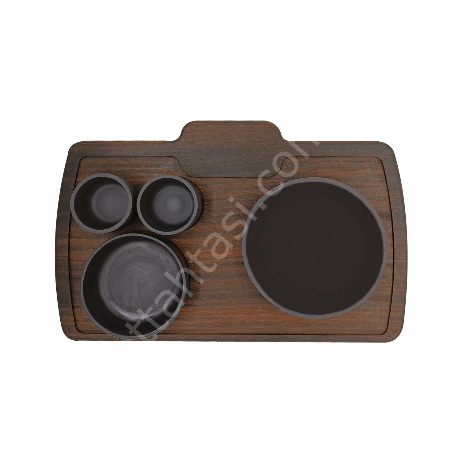 Altıgen Logolu Porselenli Set 28x44 cm