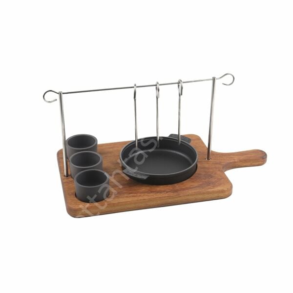 Dökümlü Çöp Şiş Set 26x48 cm