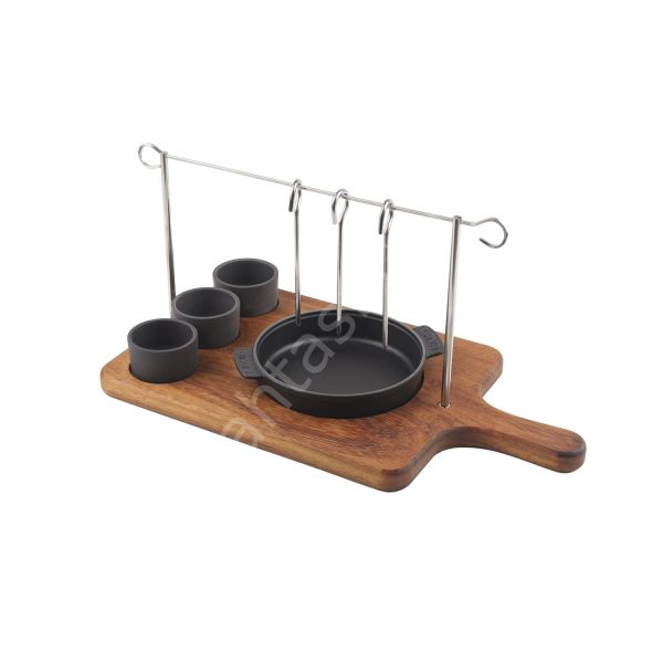 Dökümlü Çöp Şiş Set 26x48 cm