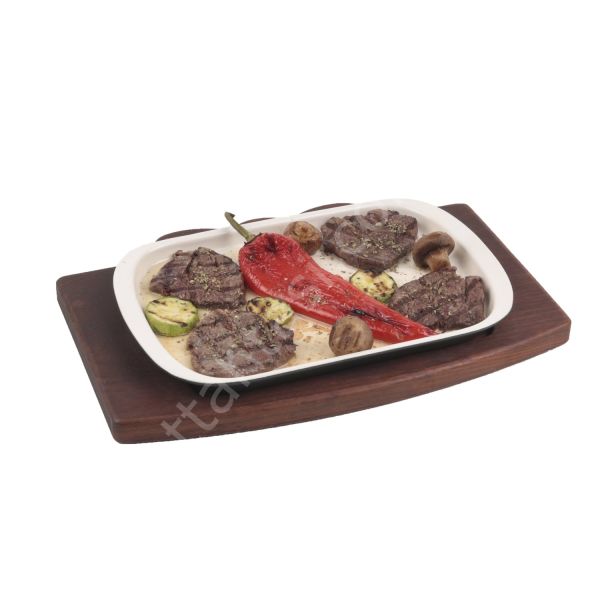 Boynuzlu Döküm Set 26x38 cm