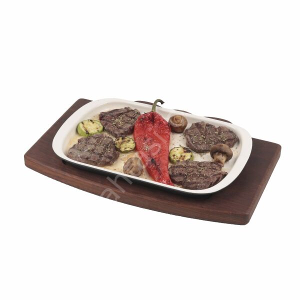 Boynuzlu Döküm Set 26x38 cm